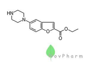 Ethyl 5-(piperazin-1-yl)benzofuran-2-carboxylate